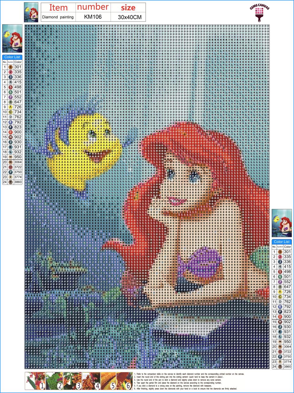 Ariel Gem Painting Kit
