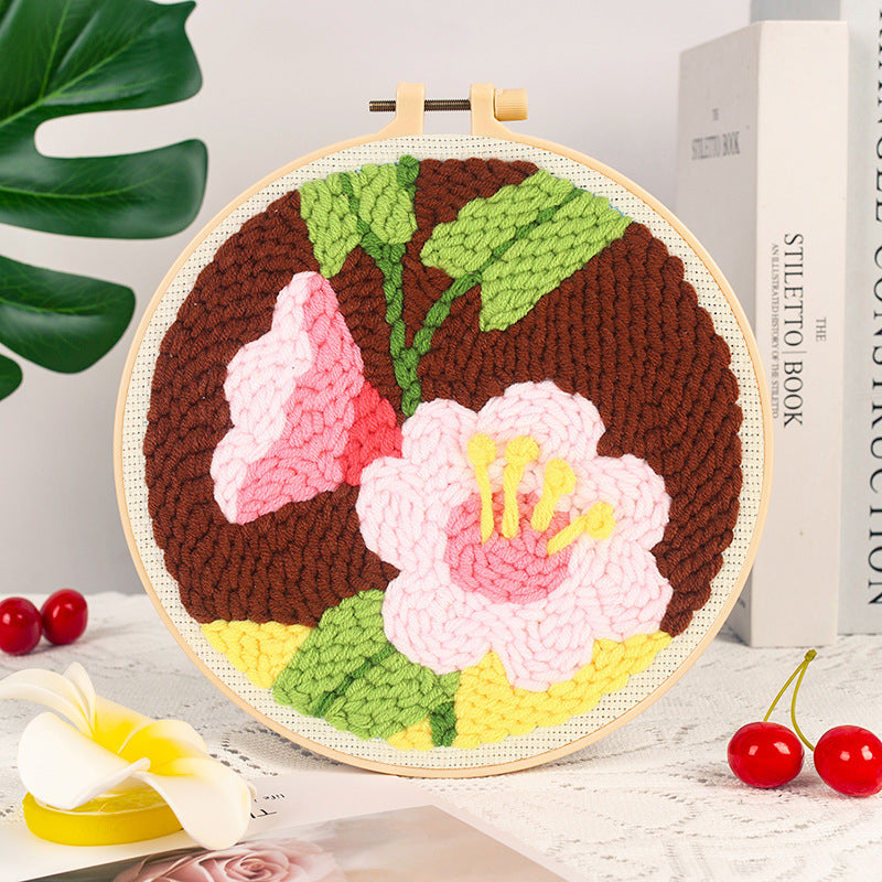 Camellia Punch Needle Kit