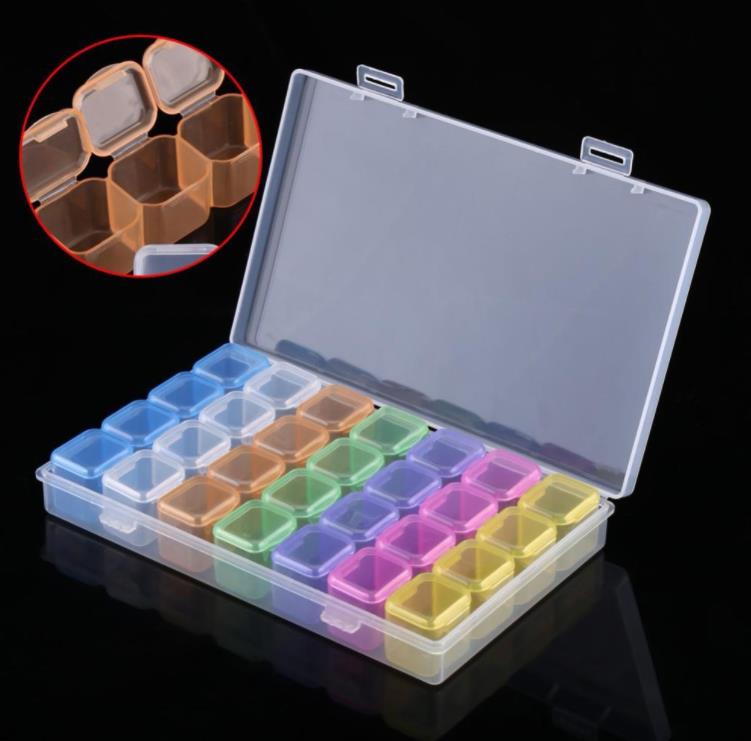 28-Grid Diamond Storage Box
