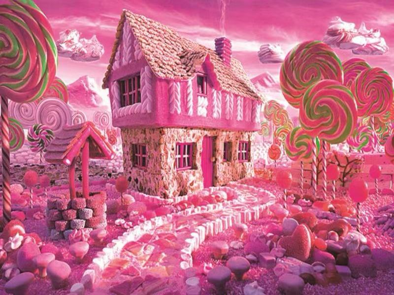 Pink Castle Gem Painting Kit