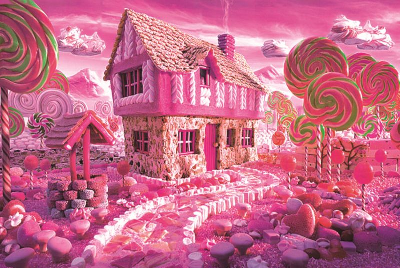 Pink Castle Gem Painting Kit