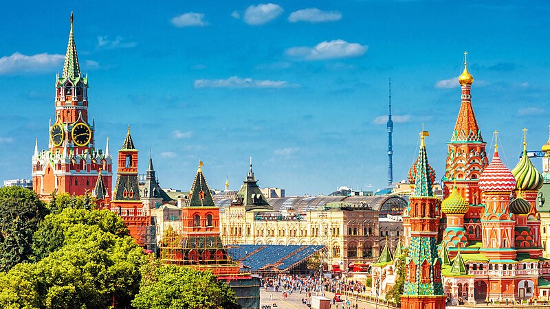 Russia Red Square Gem Painting Kit