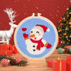 Happy Snowman Punch Needle Kit