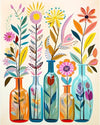 Floral Arrangements Cross-Stitching Kit