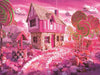Pink Castle Gem Painting Kit