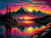 Alpine Sunset Gem Painting Kit