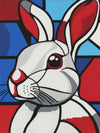 Stained Bunny Gem Painting Kit