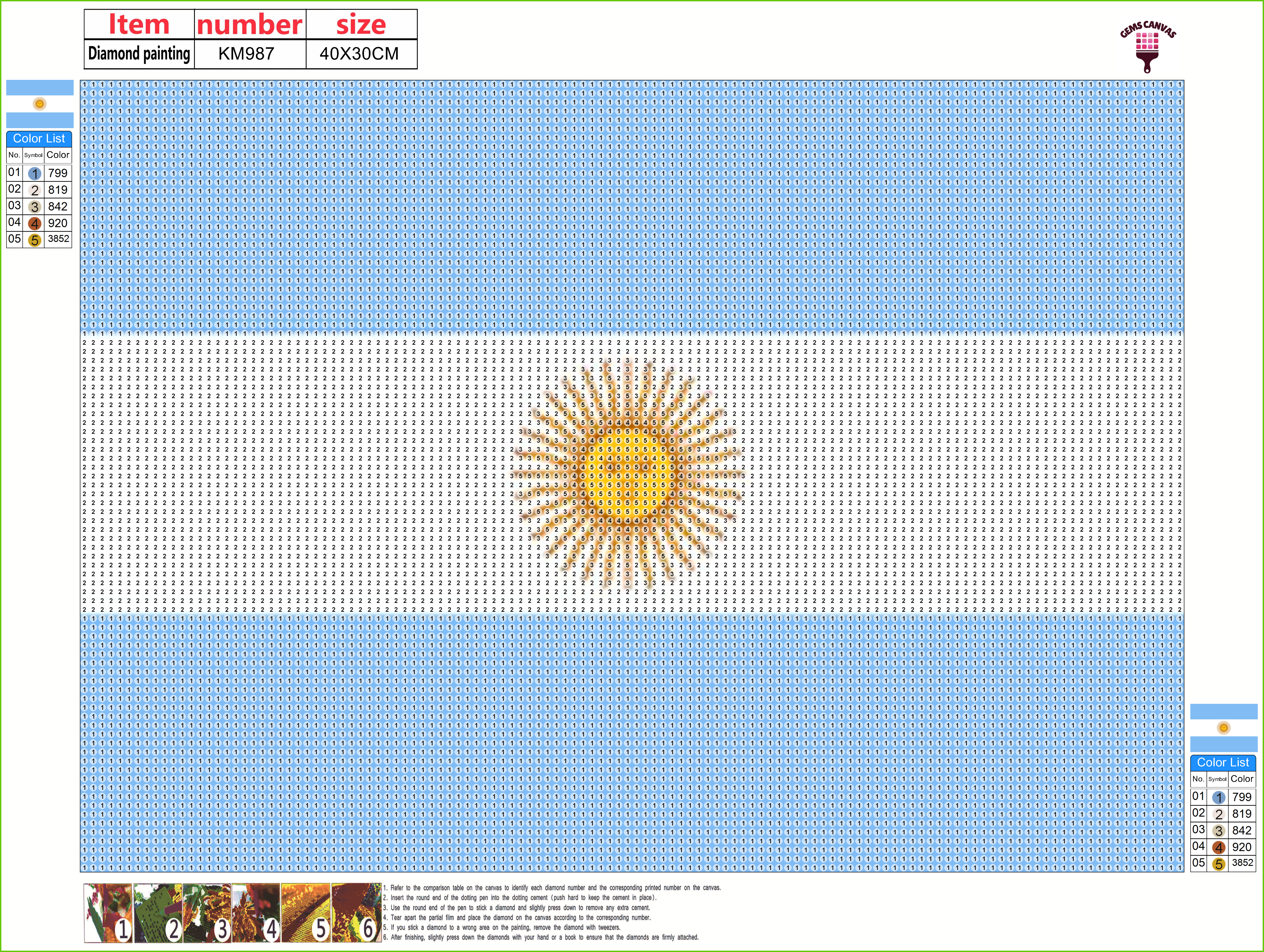 Argentine Gem Painting Kit