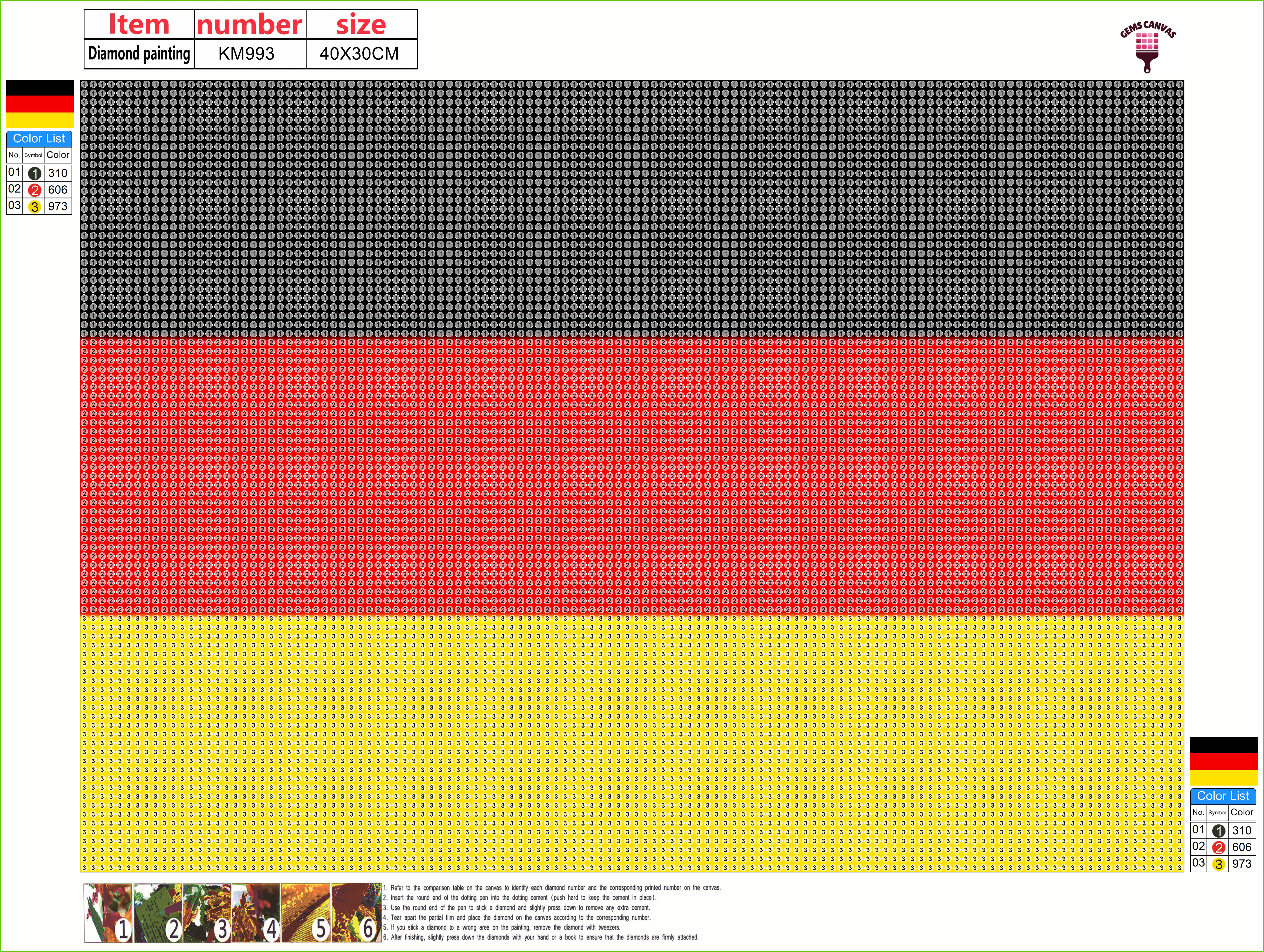 Germany Gem Painting Kit