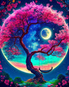 Midnight Blossom Gem Painting Kit