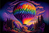 Vibrant Hot Air Balloon Gem Painting Kit