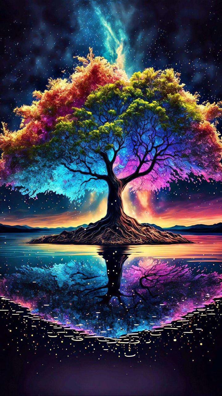 Vibrant Wisdom Tree Gem Painting Kit