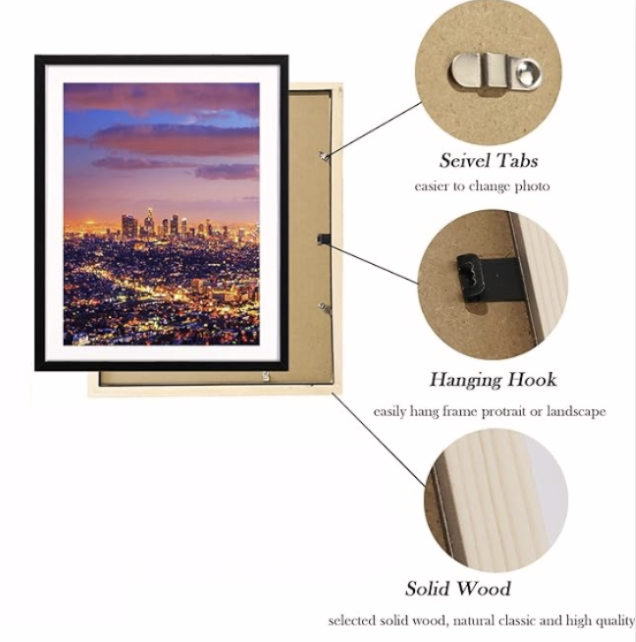 Gem Canvas Wooden Frame