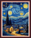 Starry Night Cross-Stitching Kit